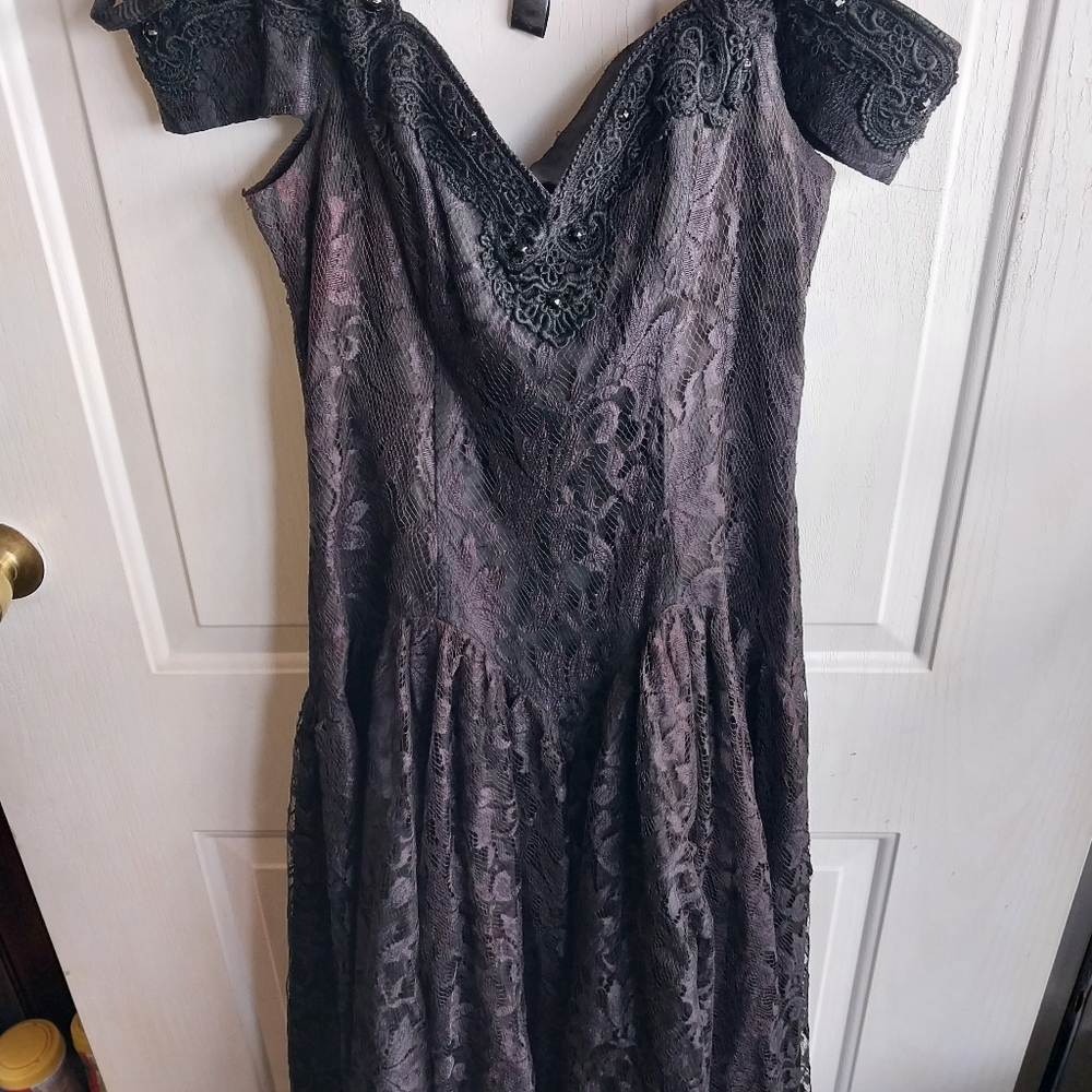 Black Lace Dress